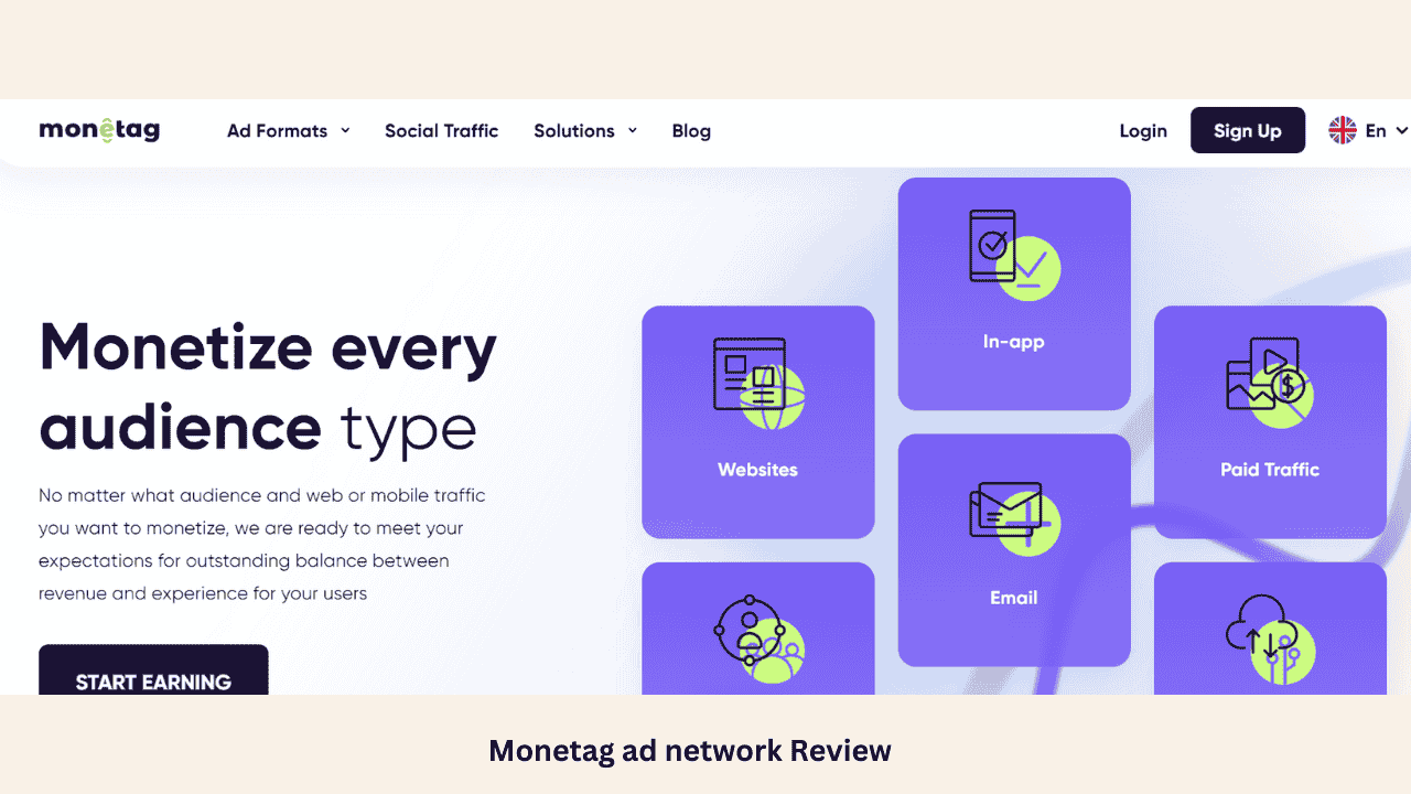 Monetag Ad network Review